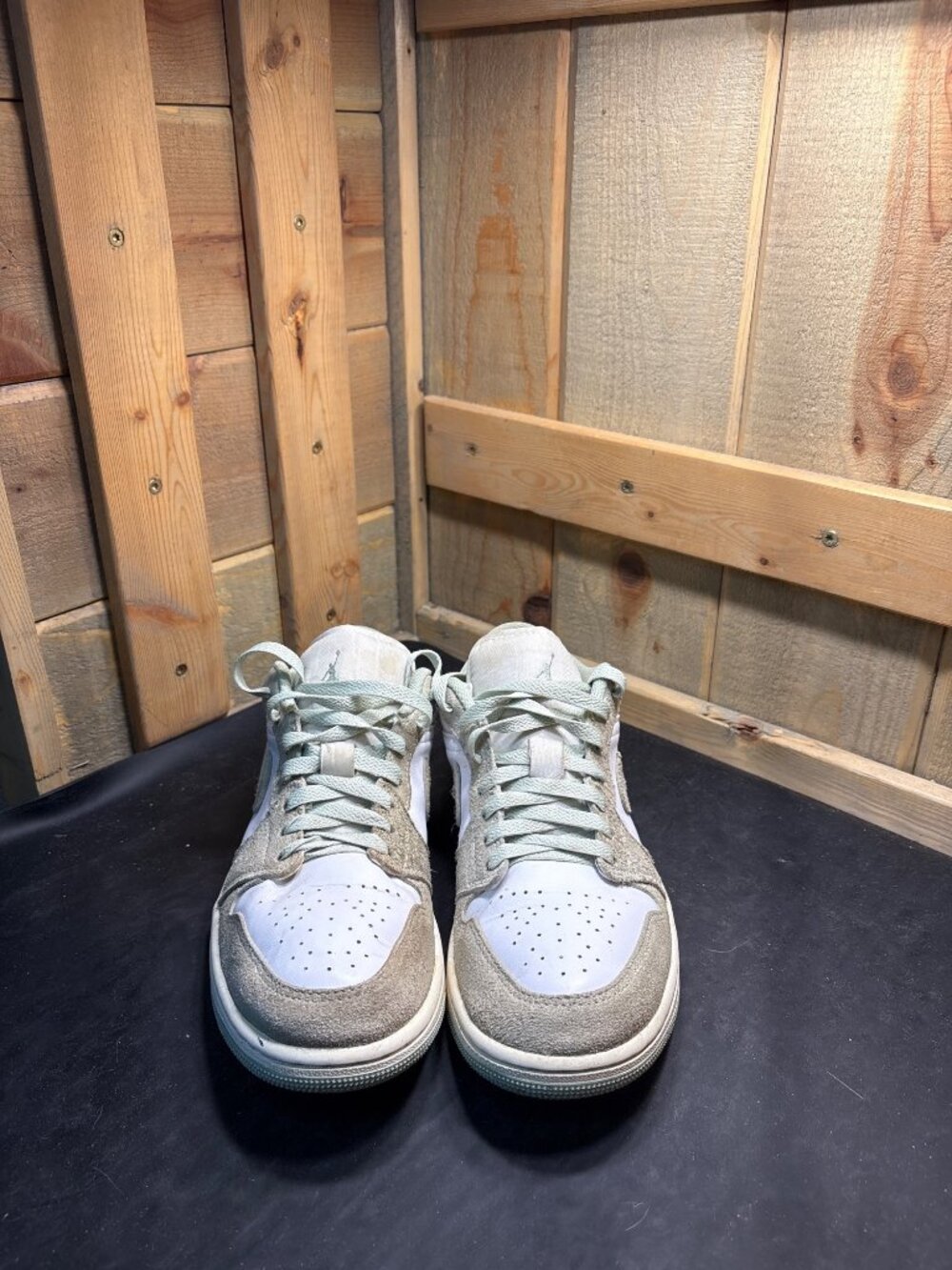 Nike Air Jordan 1 Low FN5214-131 Womens Size US 8 UK 7 EU 41 White Sneakers - Picture 2 of 10